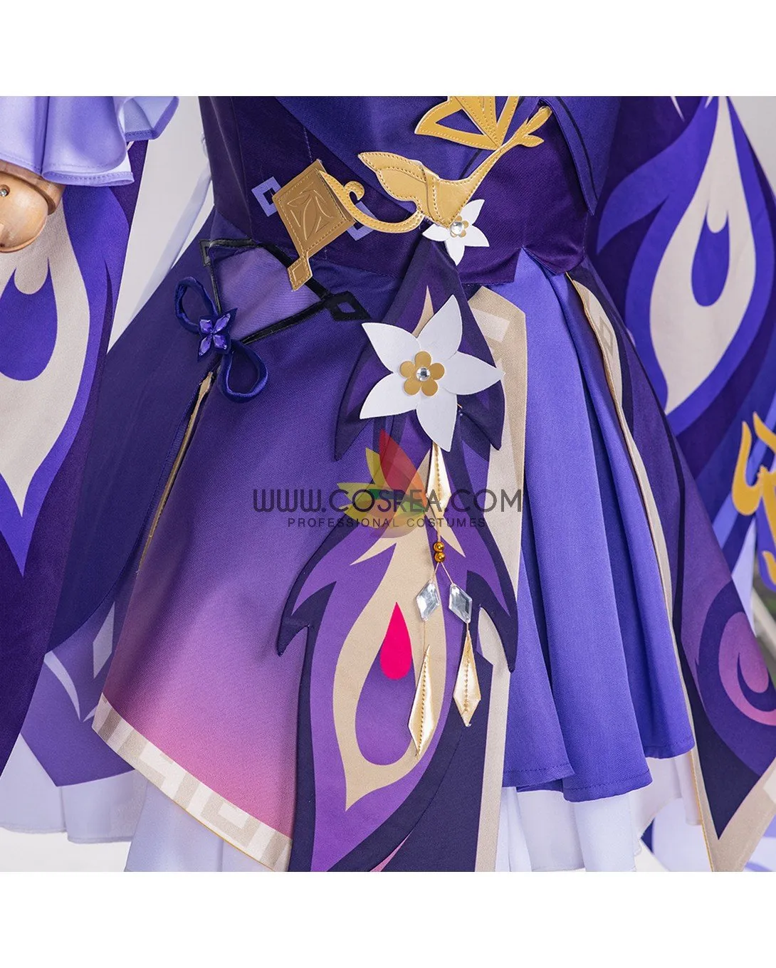 Genshin Impact Keqing Limited Custom Sizing Cosplay Costume