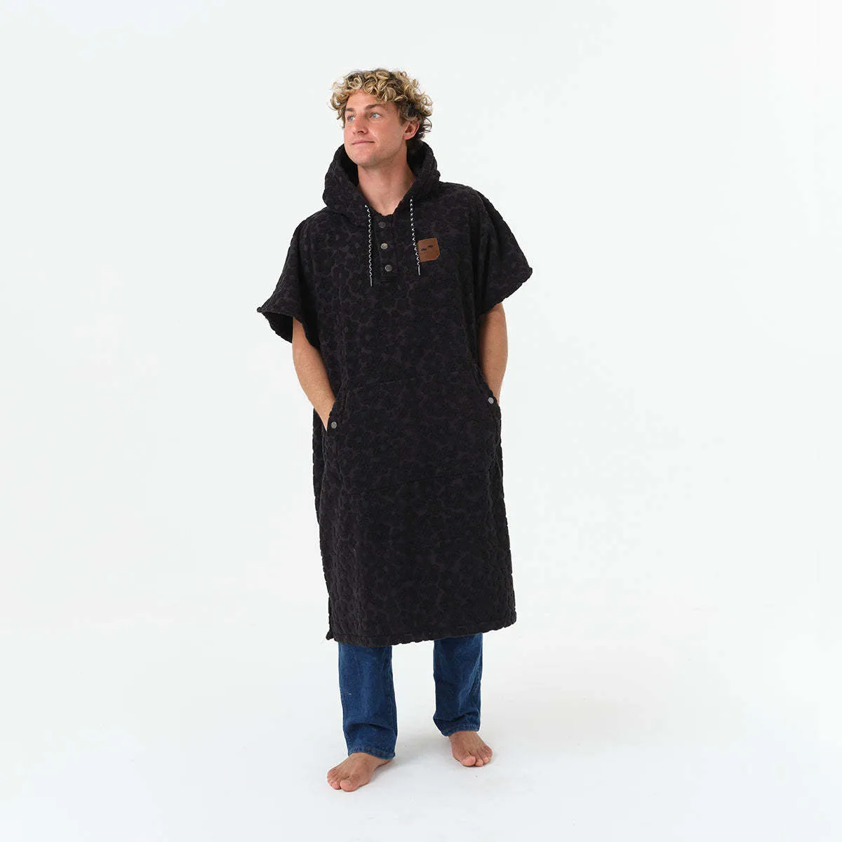 Ginny Changing Poncho - Black