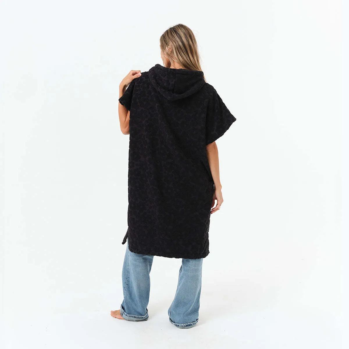 Ginny Changing Poncho - Black