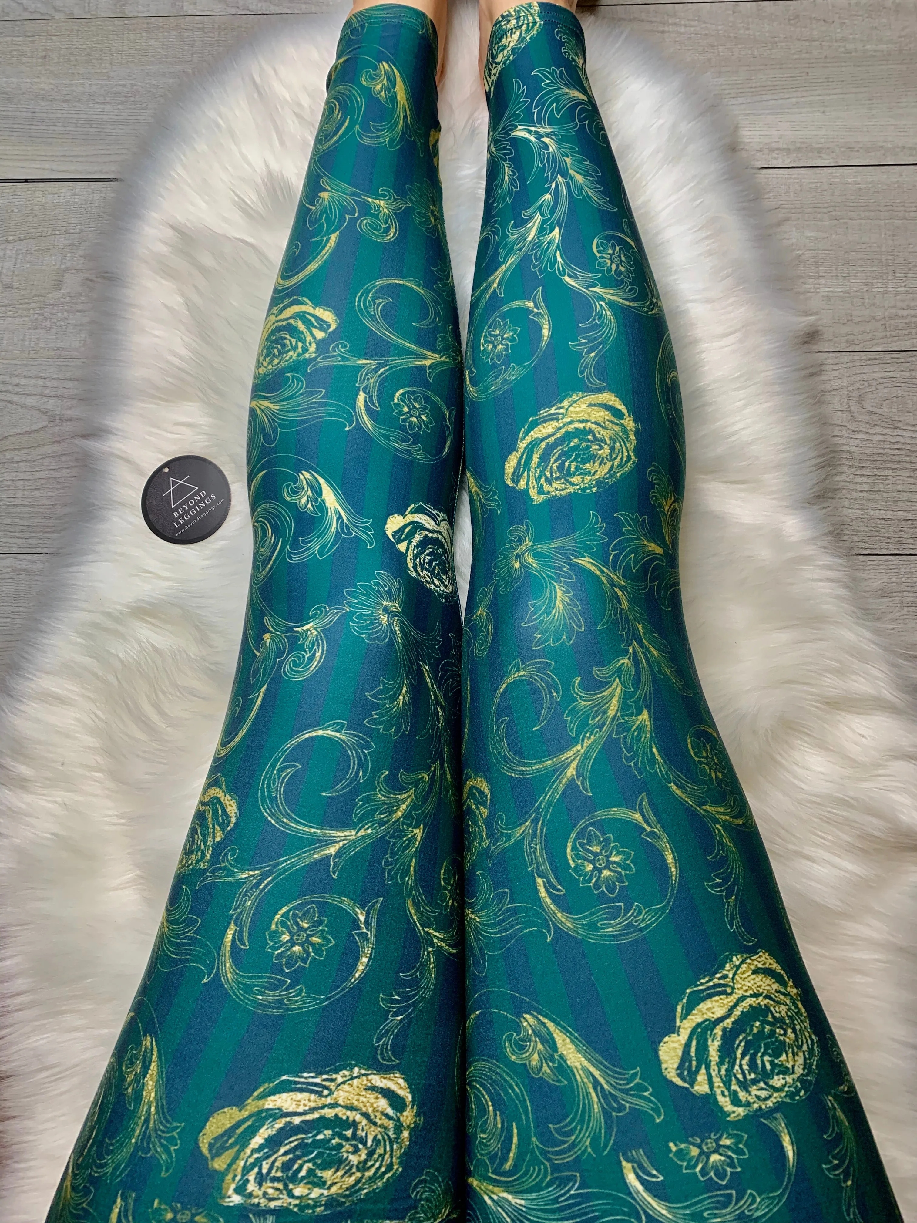 Golden Rose Soft Leggings