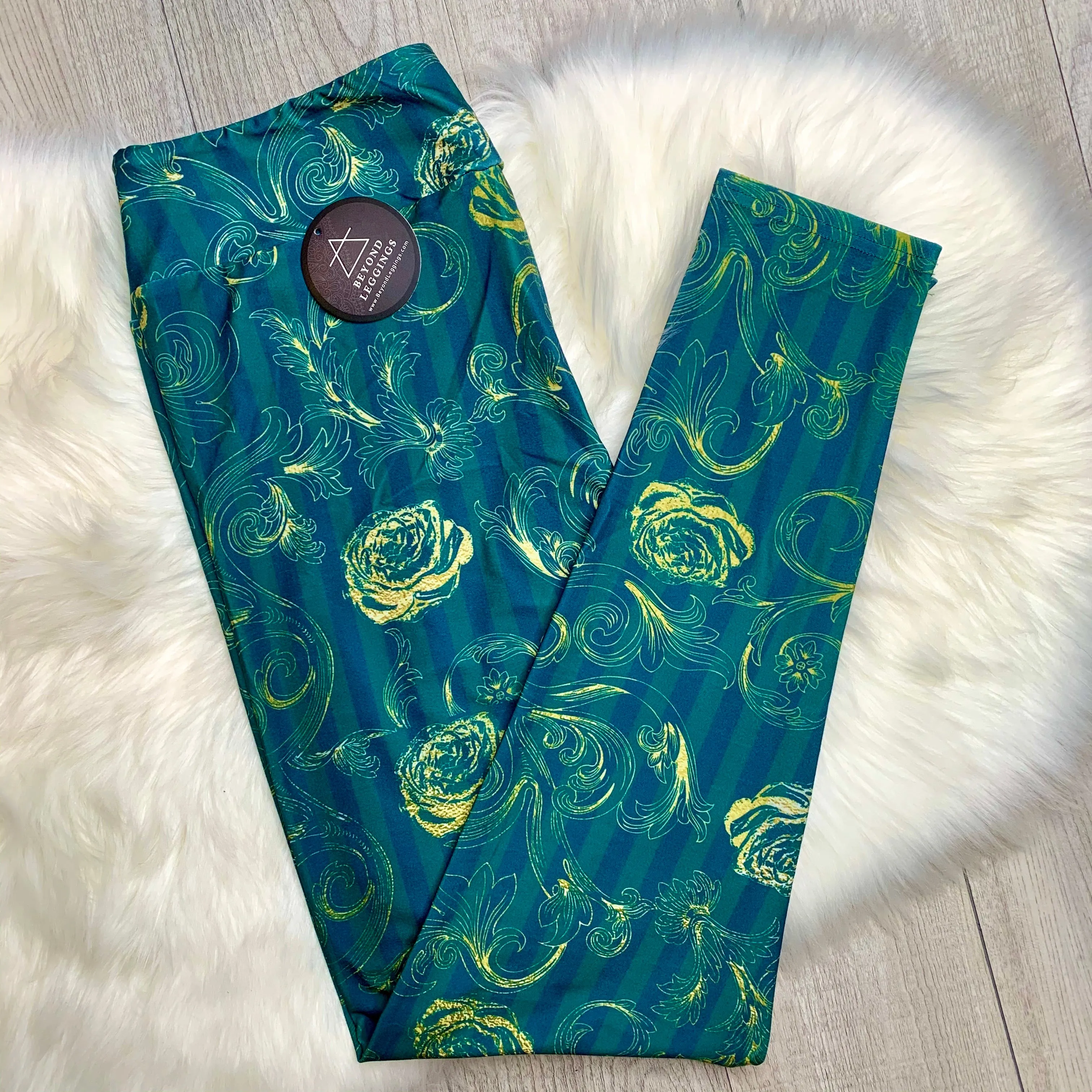 Golden Rose Soft Leggings