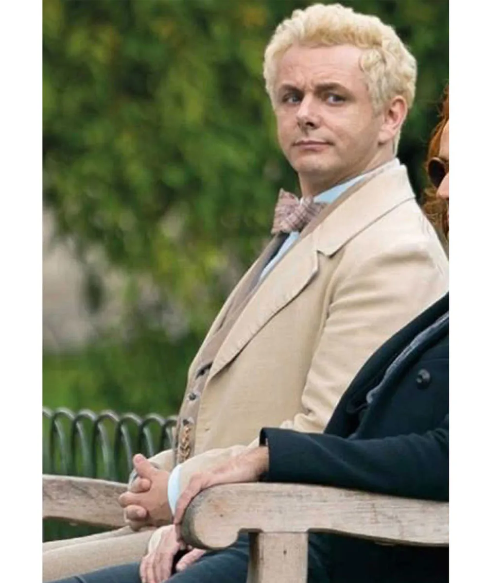 Good Omens Michael Sheen Cotton Coat