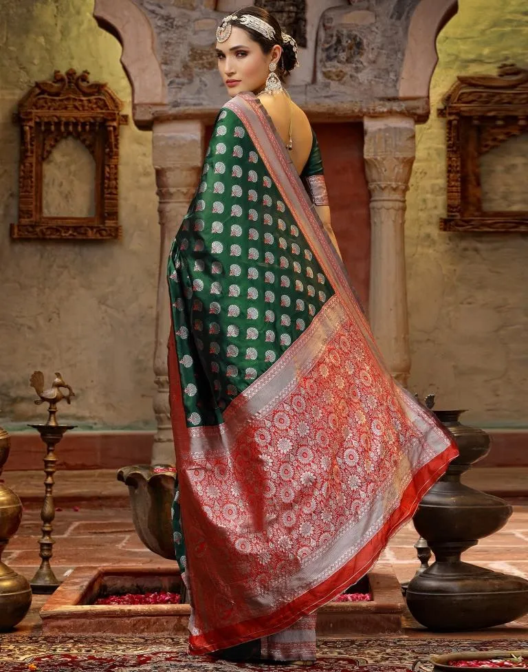 Green Silk Saree