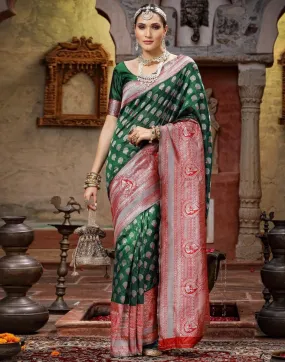 Green Silk Saree