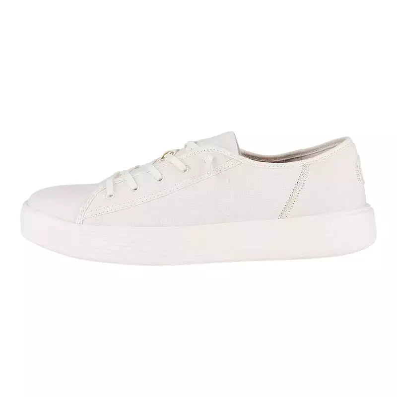 'Hey Dude' Men's Cody Canvas - White / White