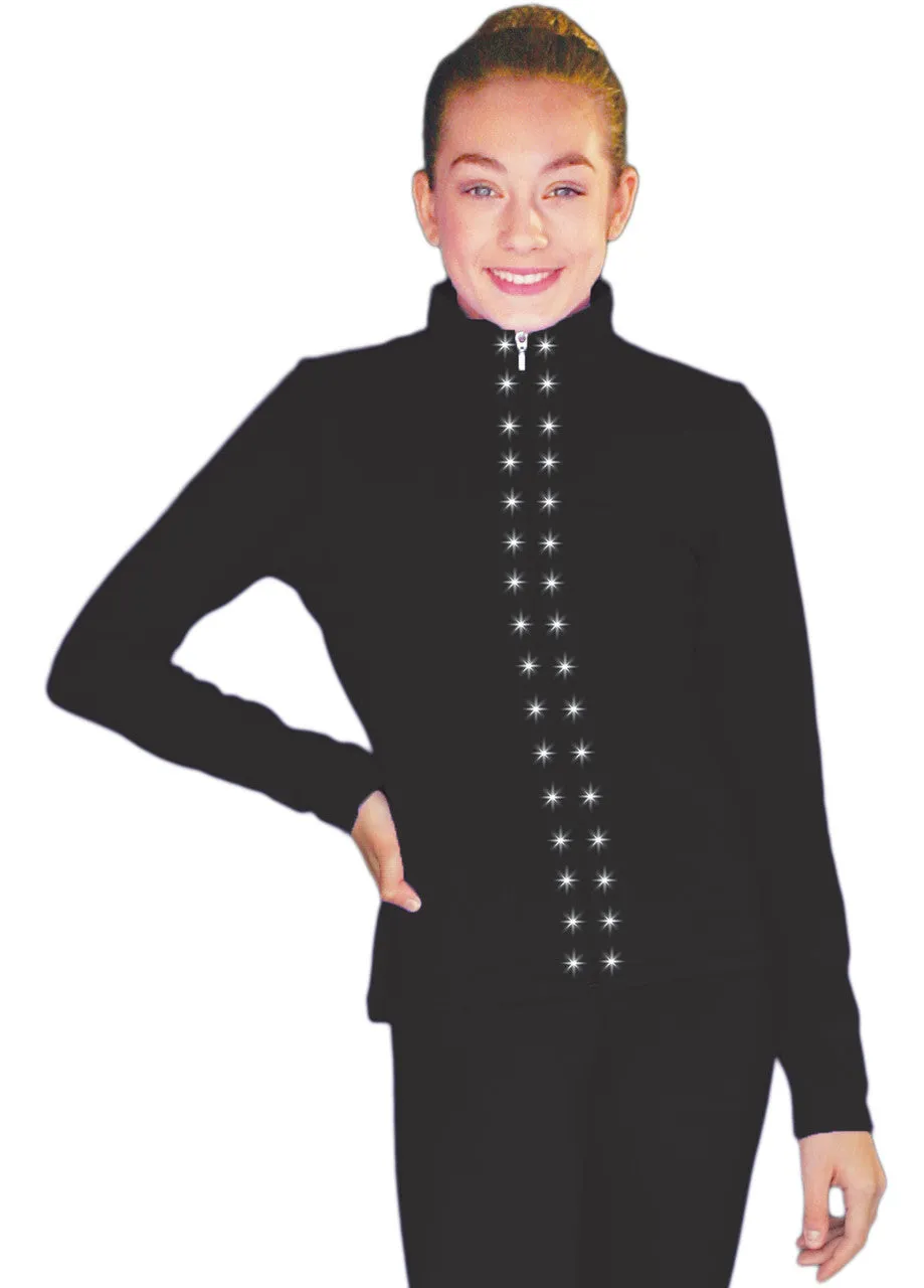 HFSC CLUB JACKET - ELITE FIGURE SKATING JACKET W/ THUMB HOLES