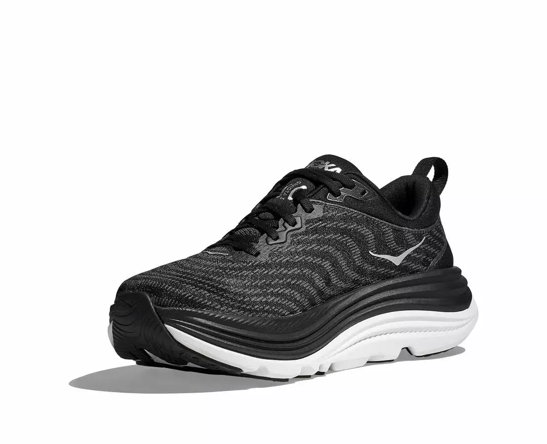 'HOKA' Men's Gaviota 5 - Black / White