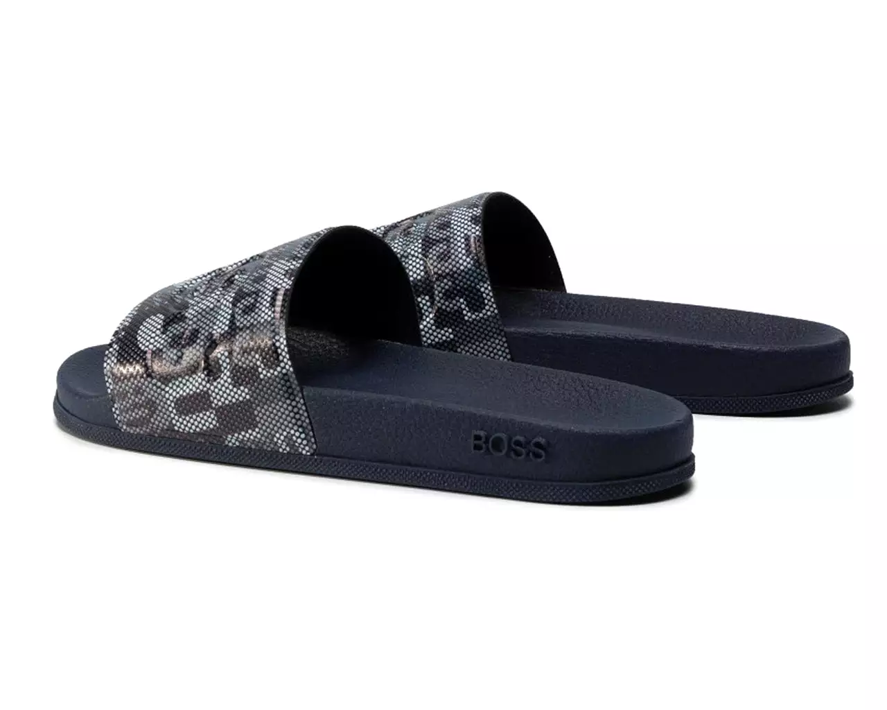 Hugo Boss 50445725 410 Bay Slide Ps21 Sliders Navy