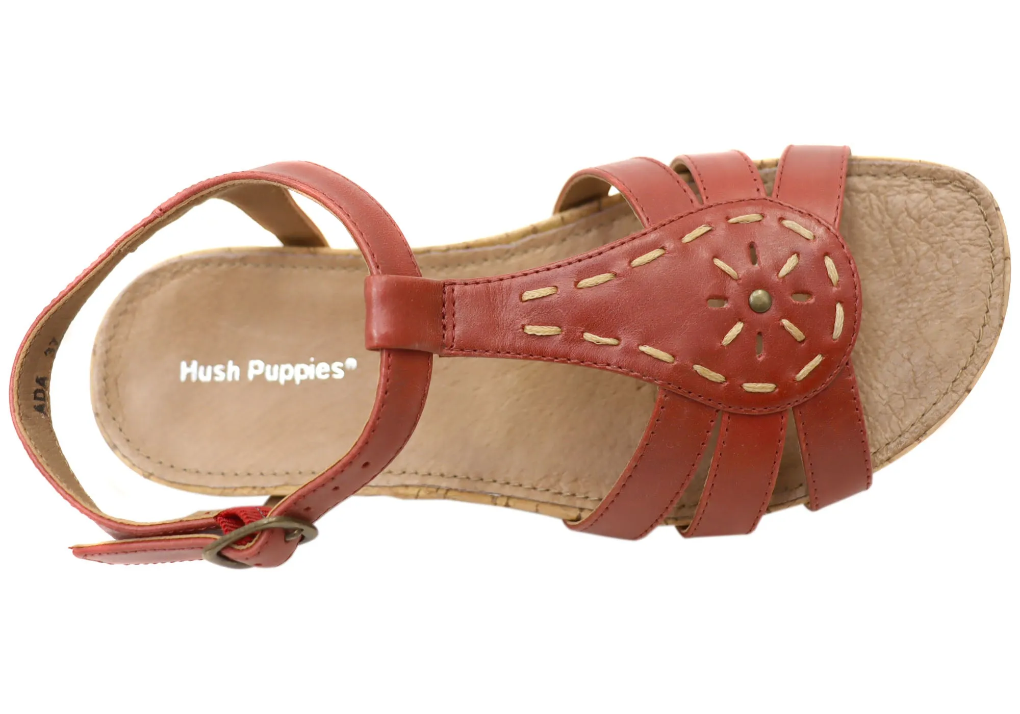 Hush Puppies Ada Womens Comfortable Leather Sandals