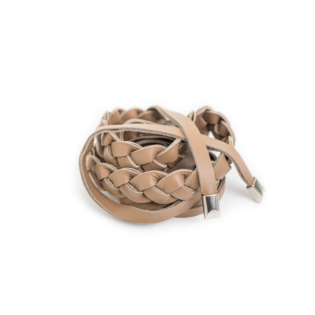 Italia Braided Long Belt