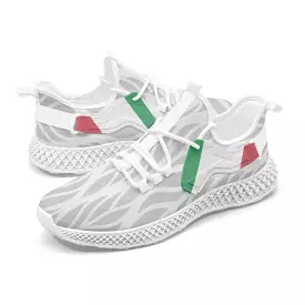 Italia Net Mesh Knit Sneakers Pattern - men/women sizes