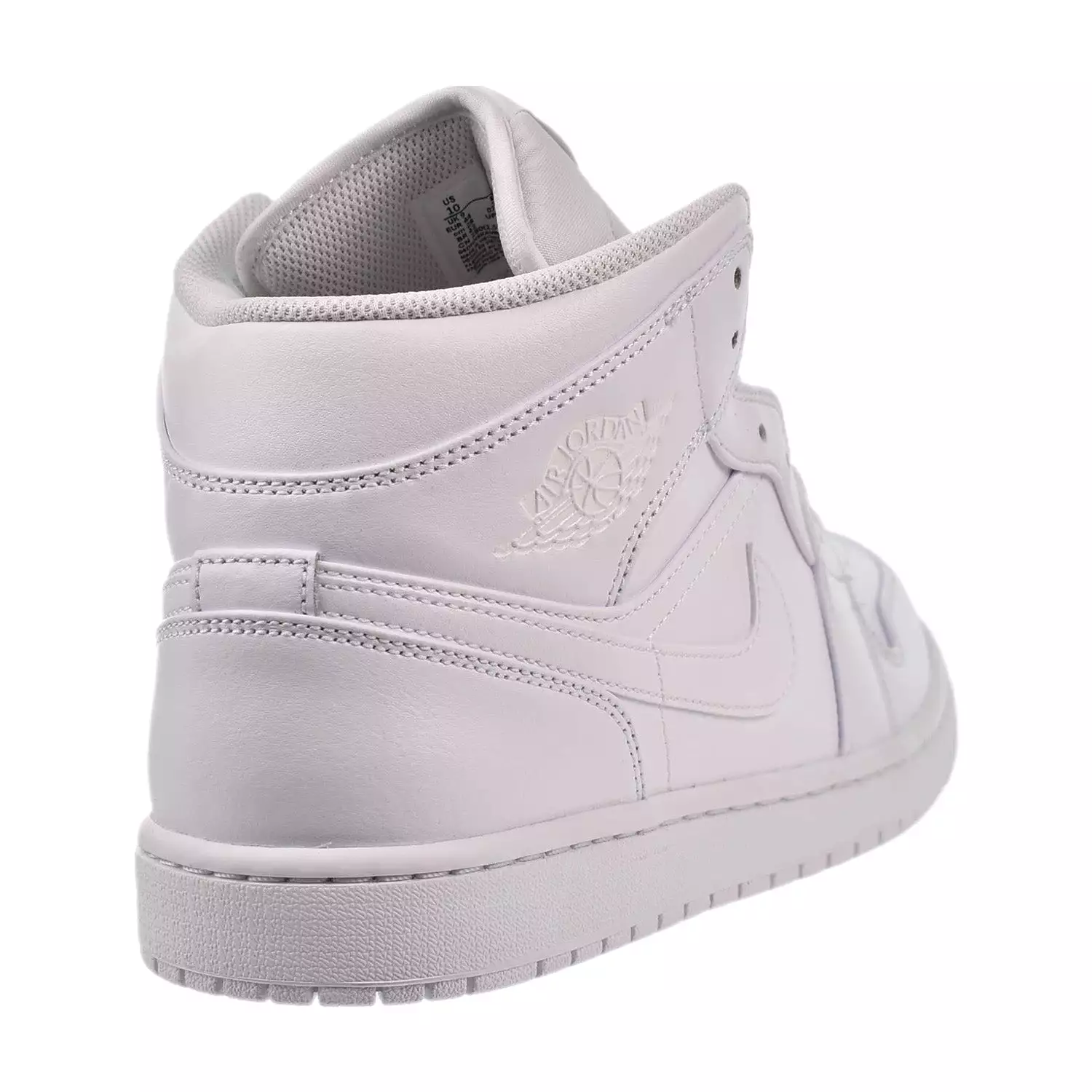 Jordan 1 Mid Men's Shoes Triple White