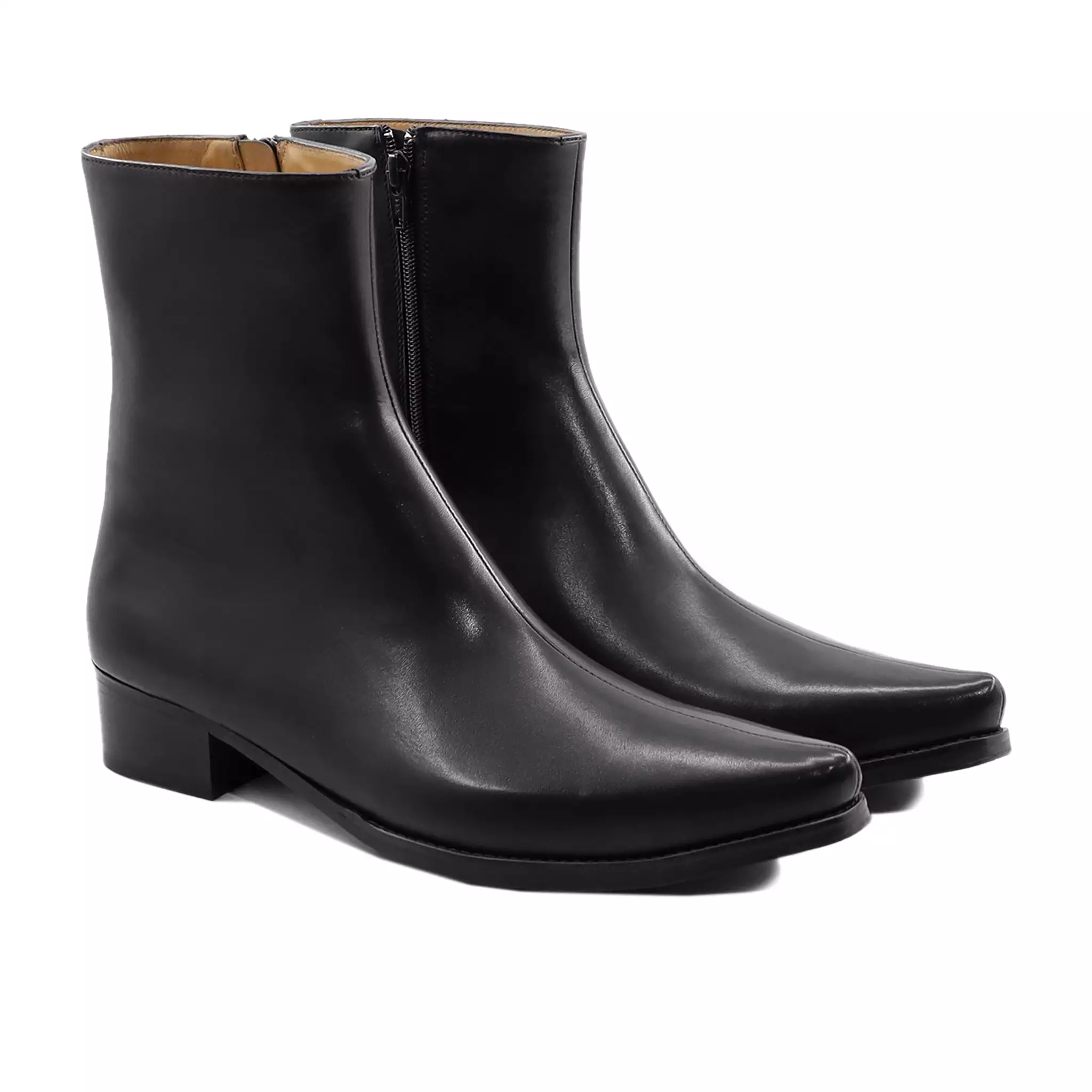 Kalun - Men's Black Calf Leather Chelsea Boot