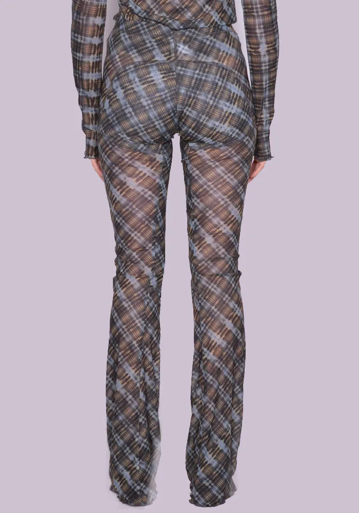 KNWLS HL0BLP HALCYON LEGGINGS BLEACH PLAID