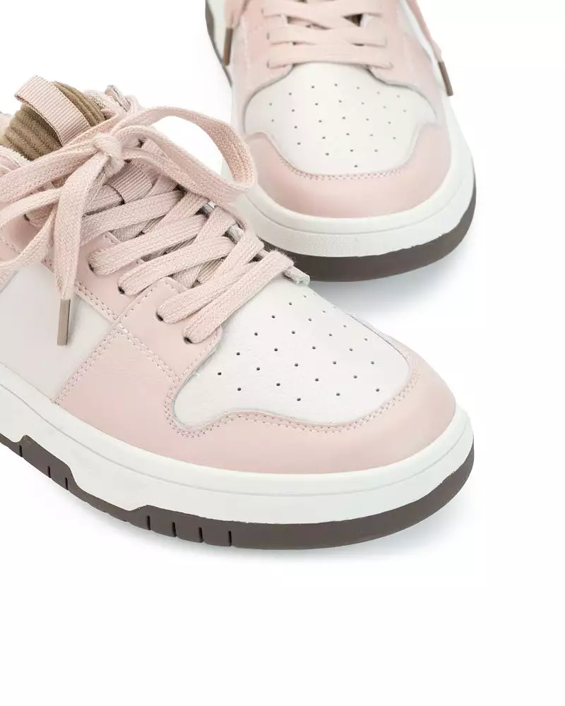 Lace-Up Breathable Comfortable Platform Sneakers