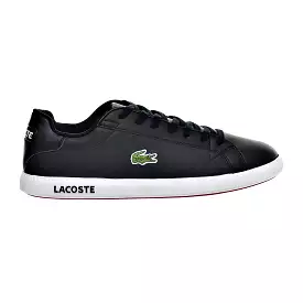 Lacoste Graduate LCR3 SPM Leather/Synthetic Men's Shoe Black/White