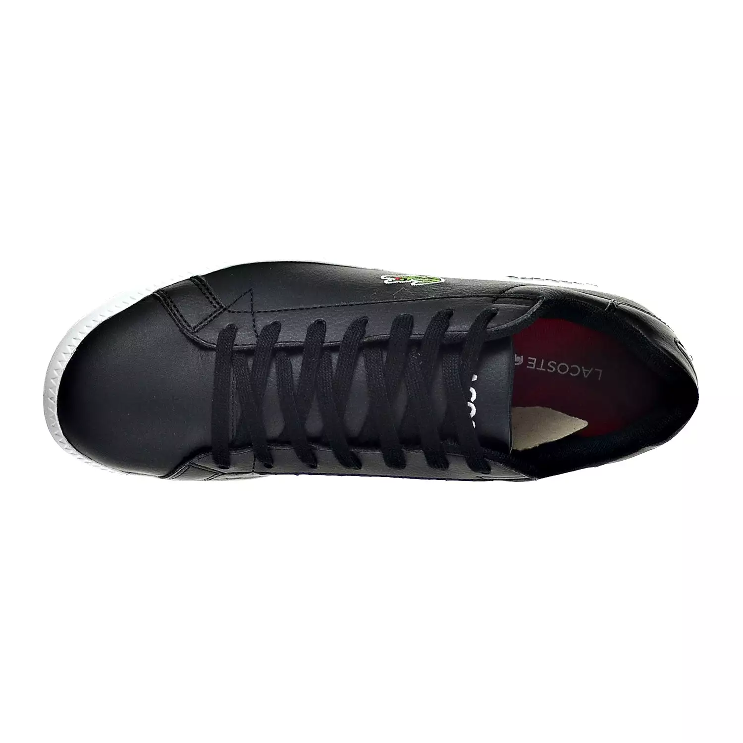 Lacoste Graduate LCR3 SPM Leather/Synthetic Men's Shoe Black/White