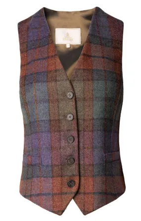 Ladies Tweed Dress Waistcoat