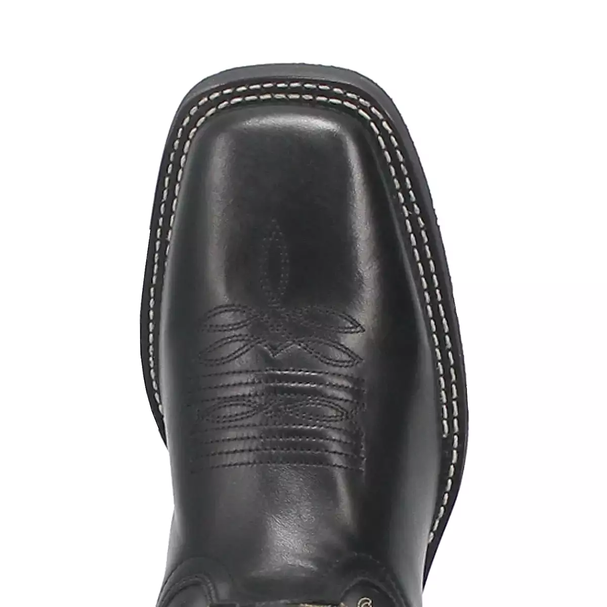 'Laredo' Men's 11 Kane Western Square Toe - Black