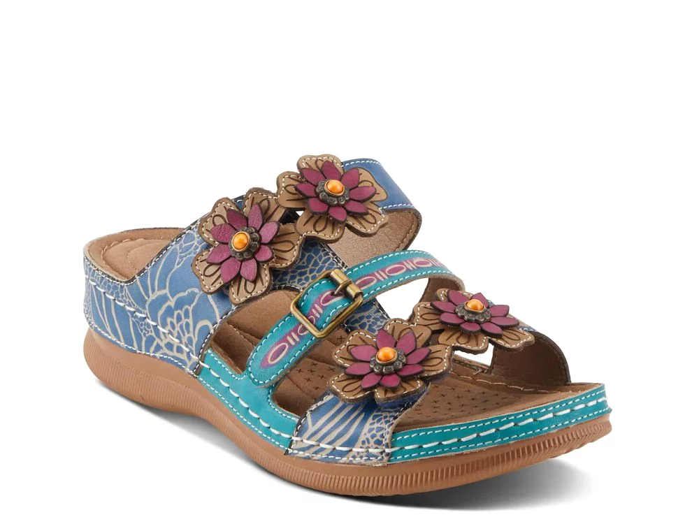 L'Artiste By Spring Step Women's Brash - Blue Multi