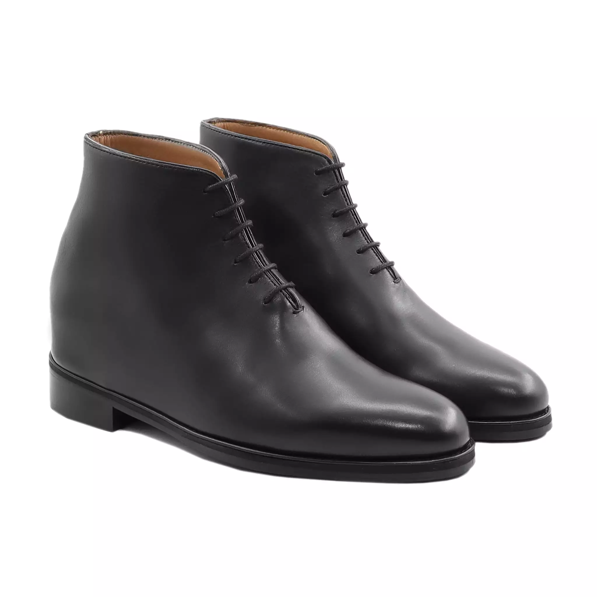 Lezen - Men's Black Calf Leather Chukka Boot