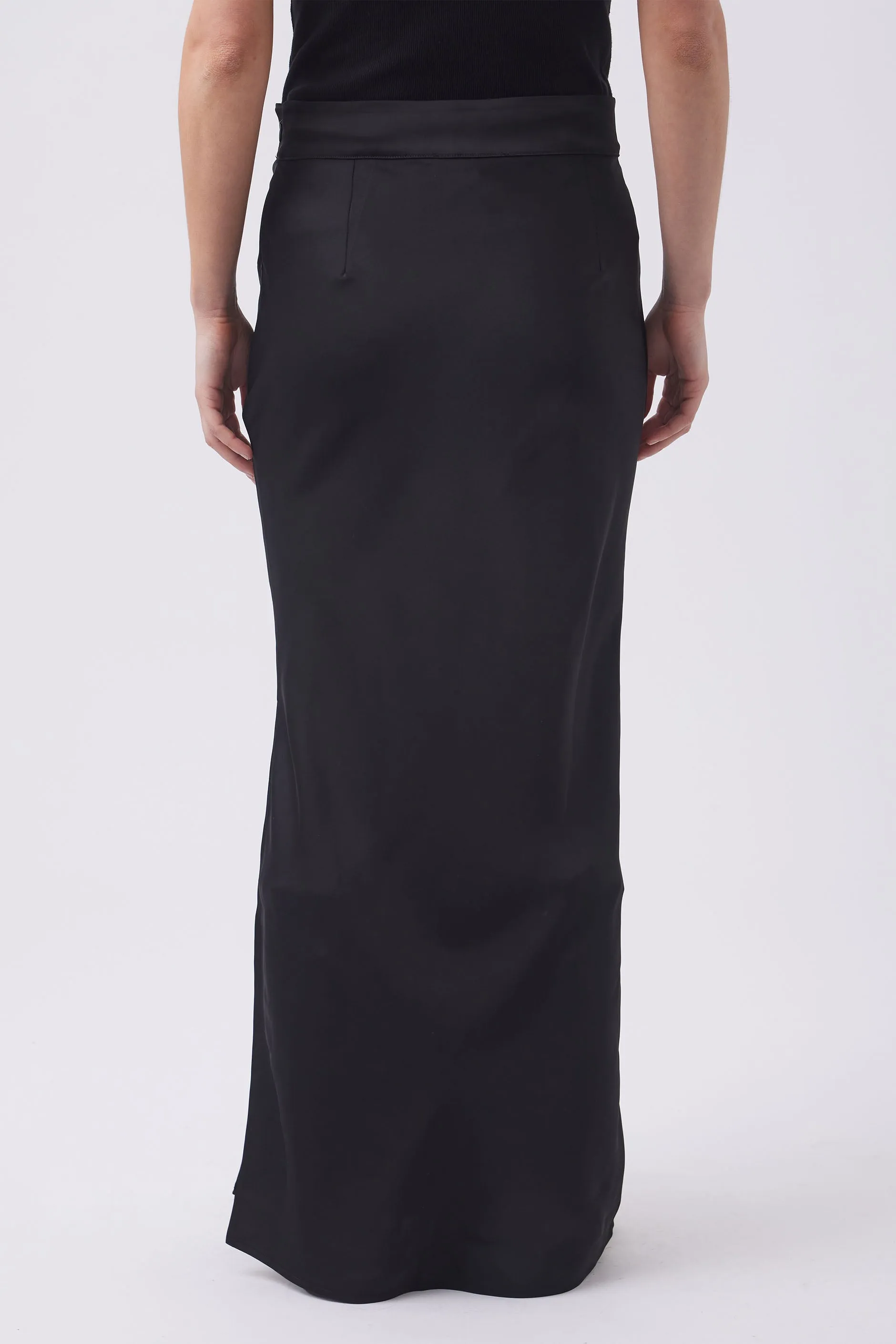 Lucia Satin Maxi Skirt