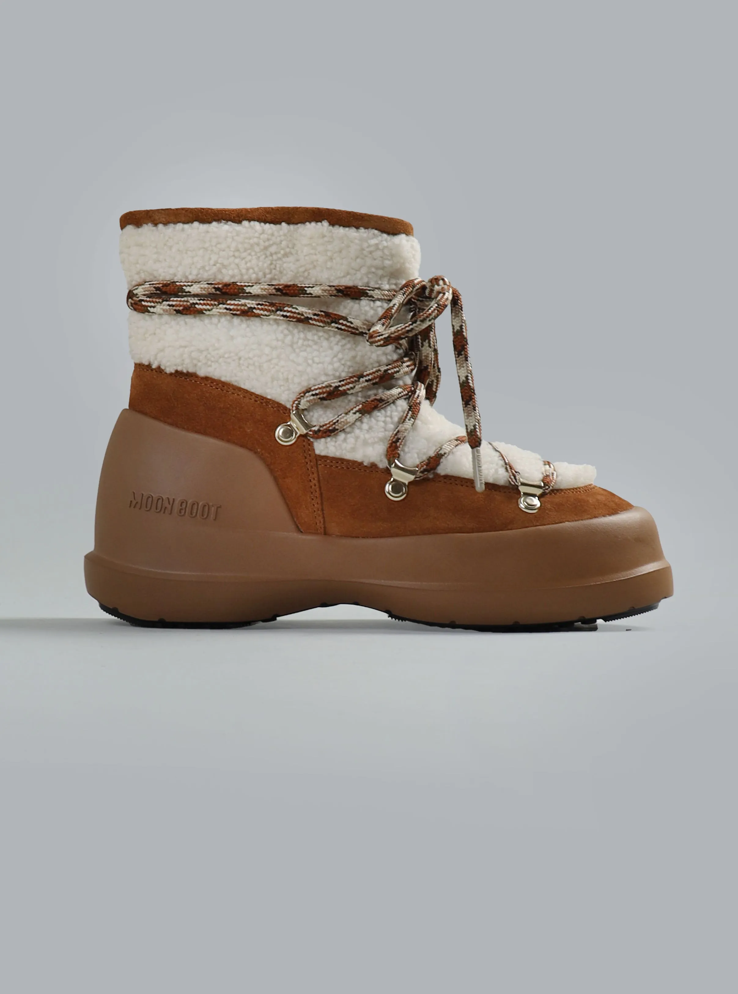 Luna Boot Shearling White Dessin