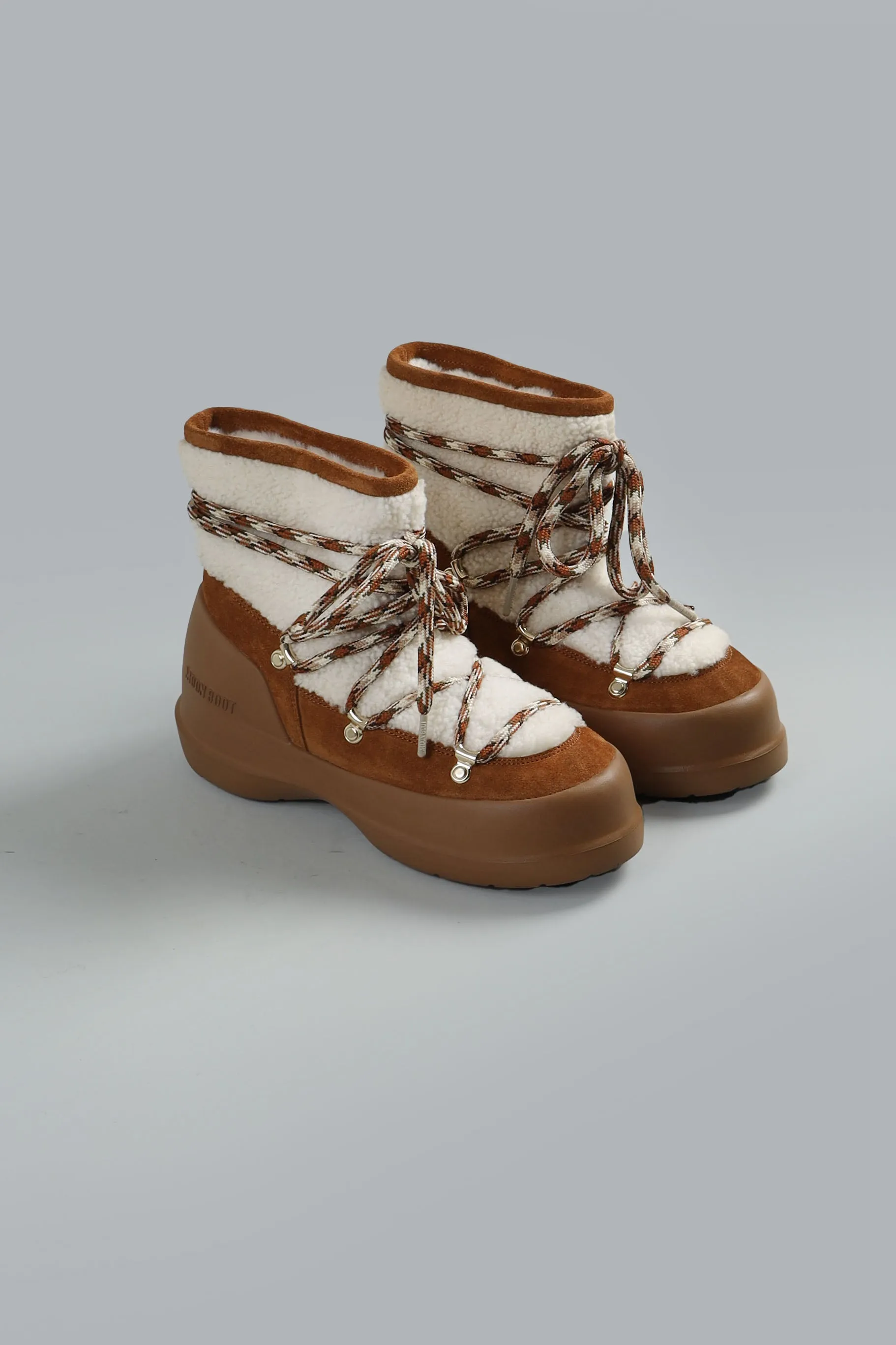 Luna Boot Shearling White Dessin