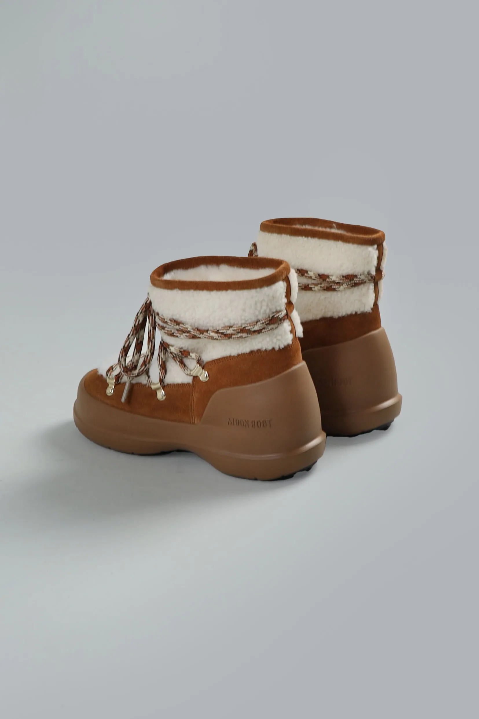 Luna Boot Shearling White Dessin