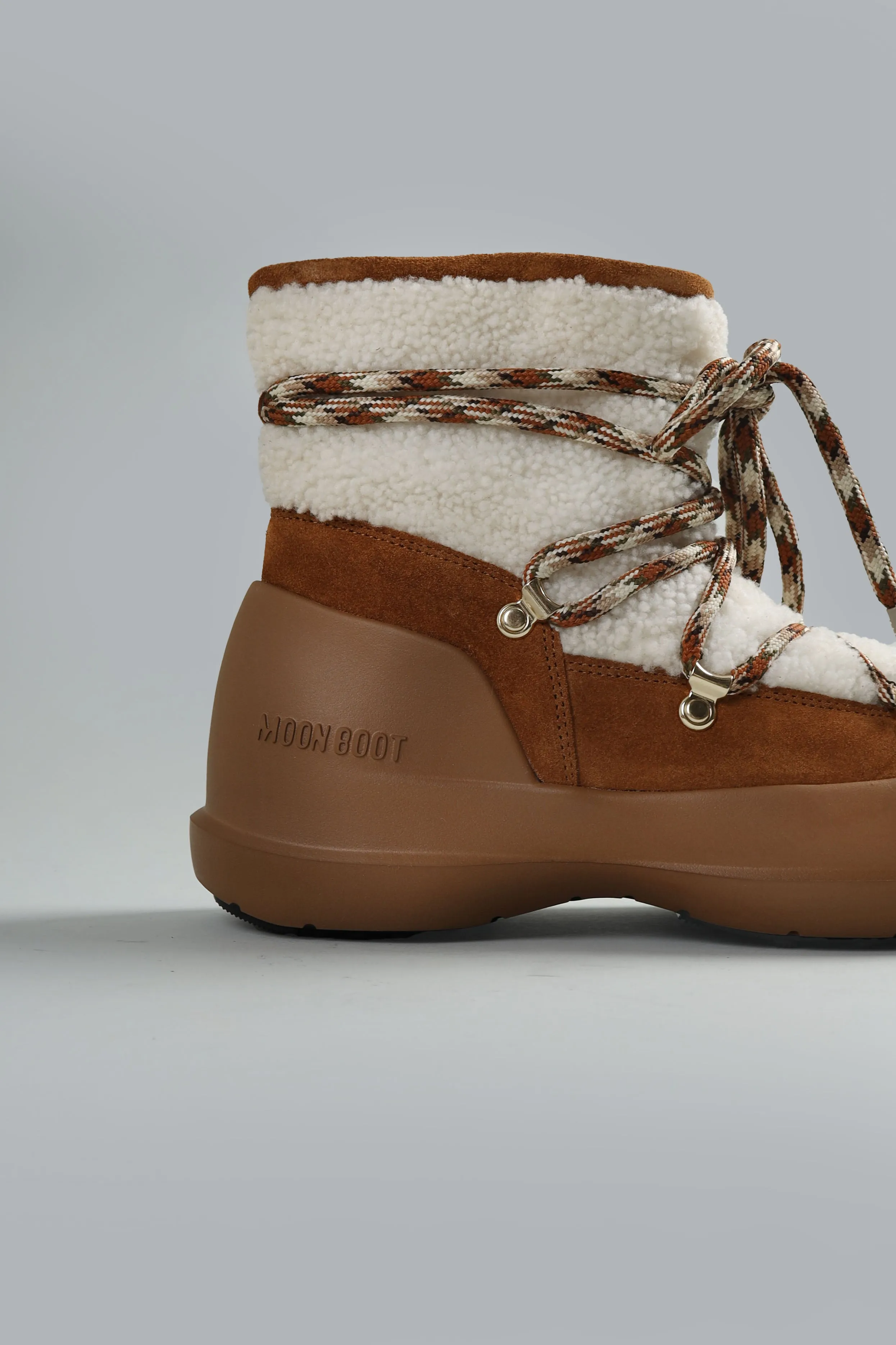 Luna Boot Shearling White Dessin