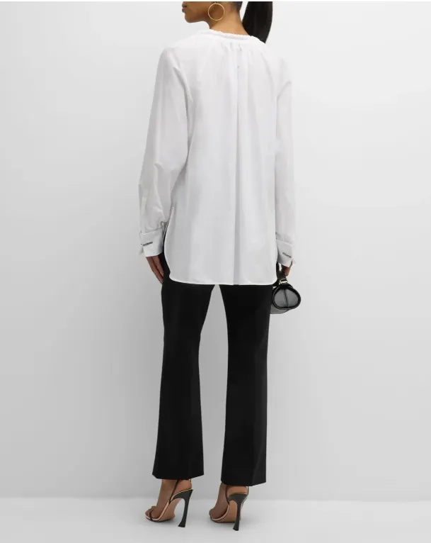 MaxMara  |Casual Style Blended Fabrics Street Style Shirts & Blouses