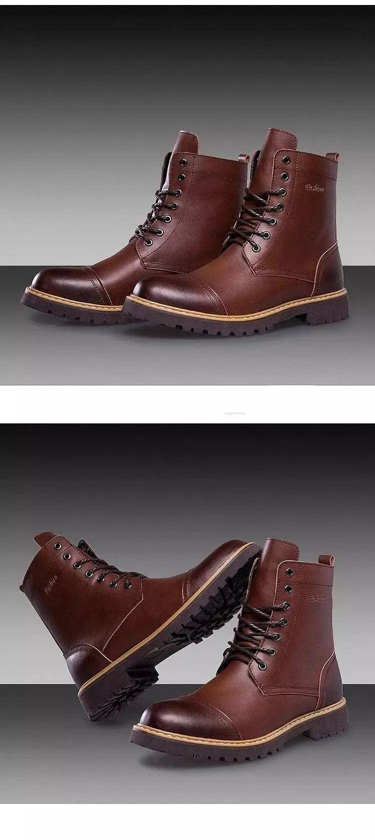 Men Casual Leather Boots