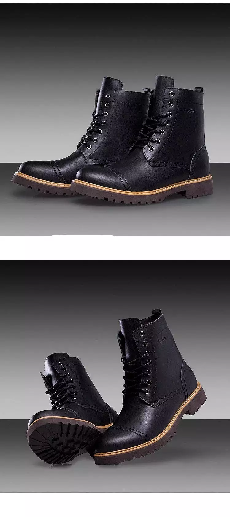 Men Casual Leather Boots