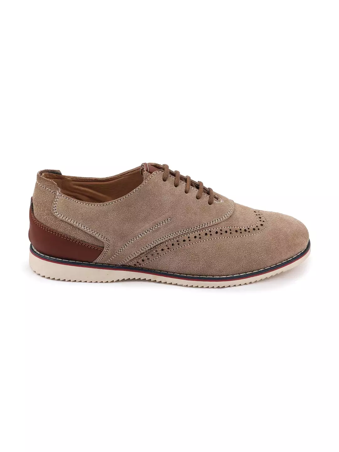 Men Cheeku Suede Leather Oxford Casual Shoes