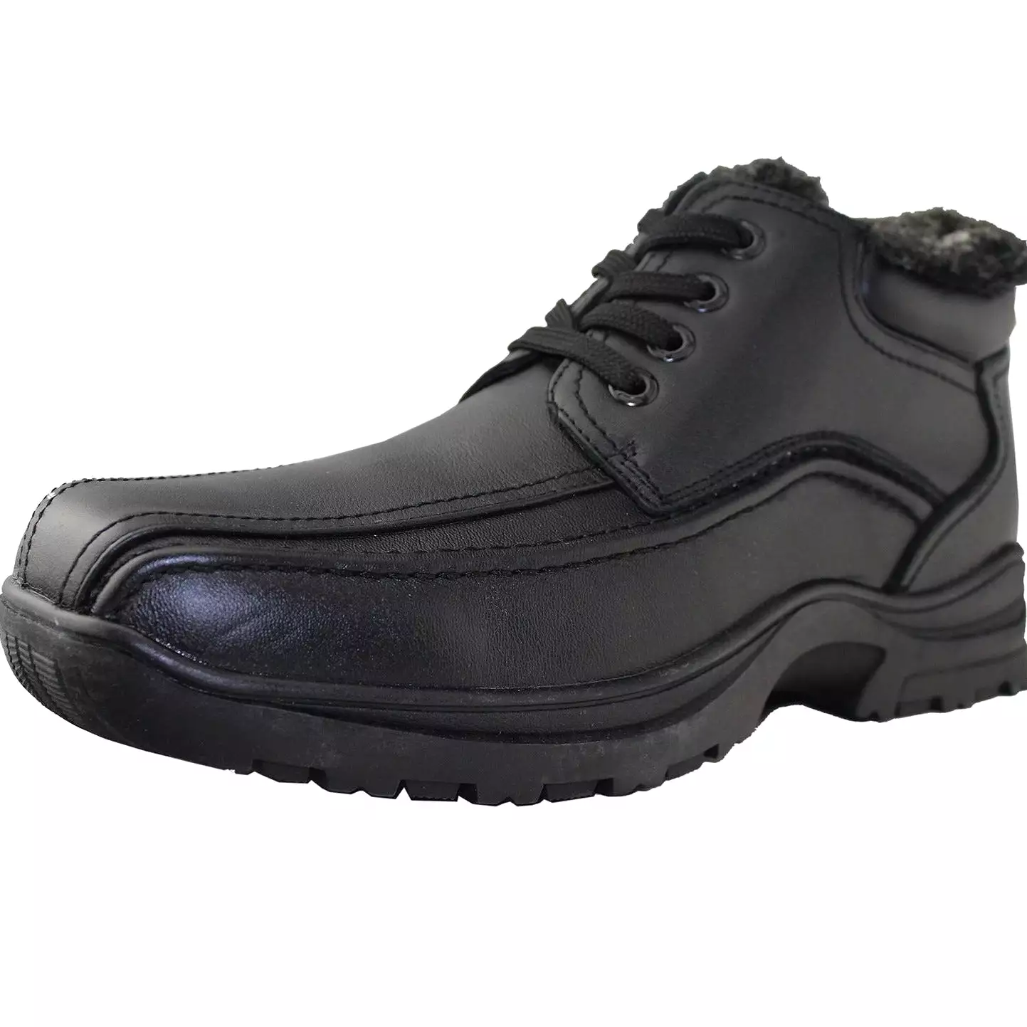 Men Winter Shoes Leather Work Shoes