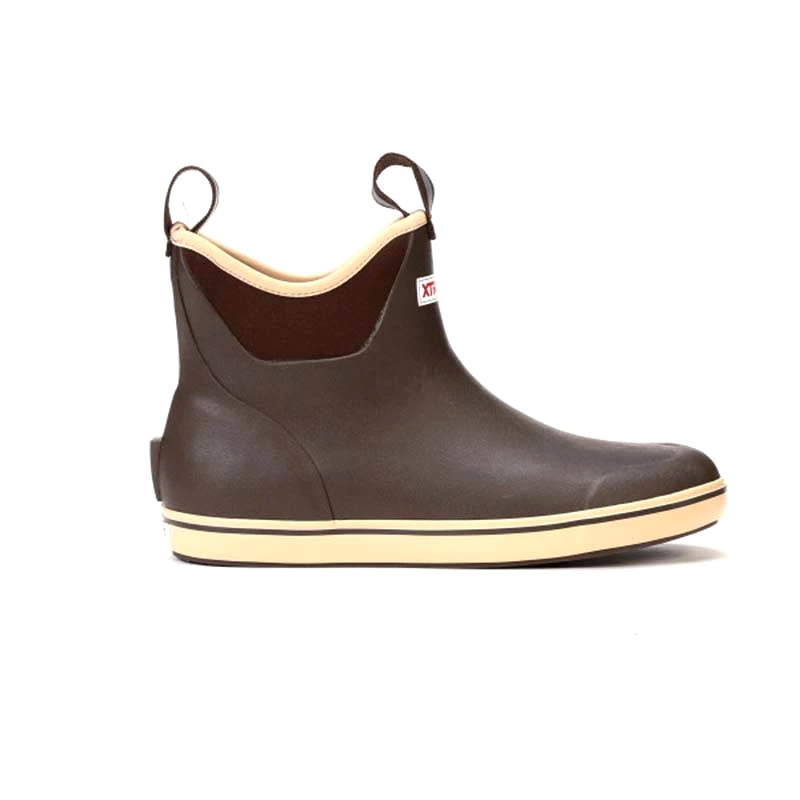 Men's 6 Inch Deck Ankle Boot in Chocolate