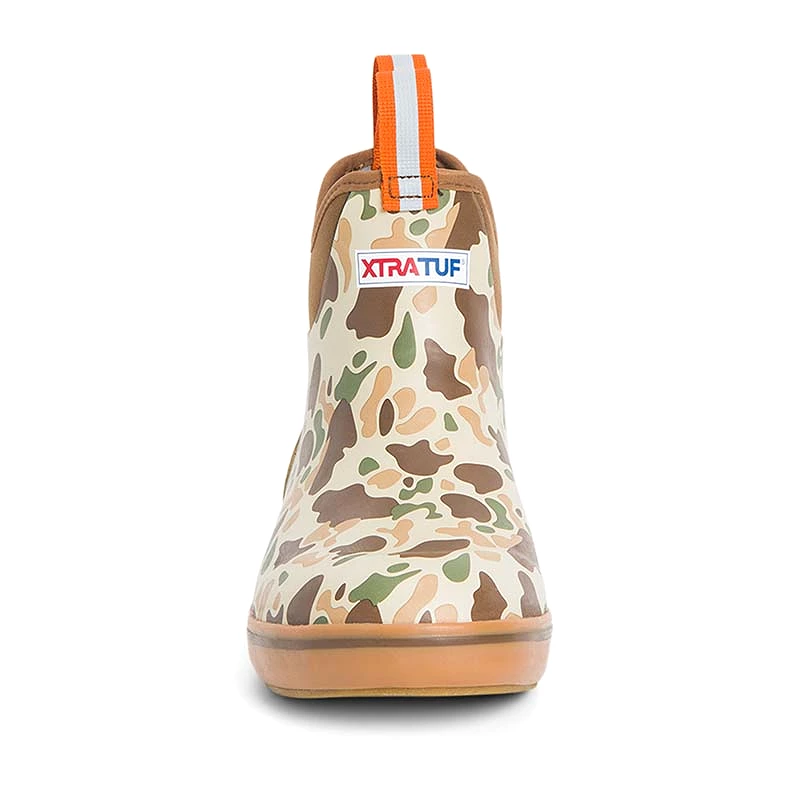 Men's 6 Inch Deck Ankle Boot in Duck Camo