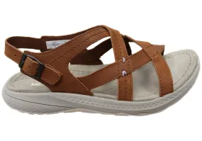 Merrell Momentum Agave Womens Comfortable Leather Sandals