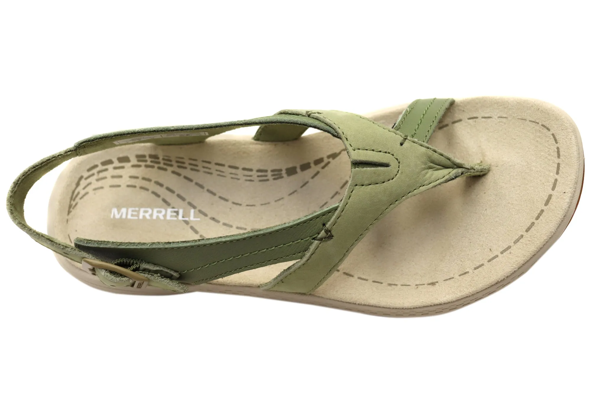 Merrell Momentum Buzz Womens Comfortable Leather Sandals