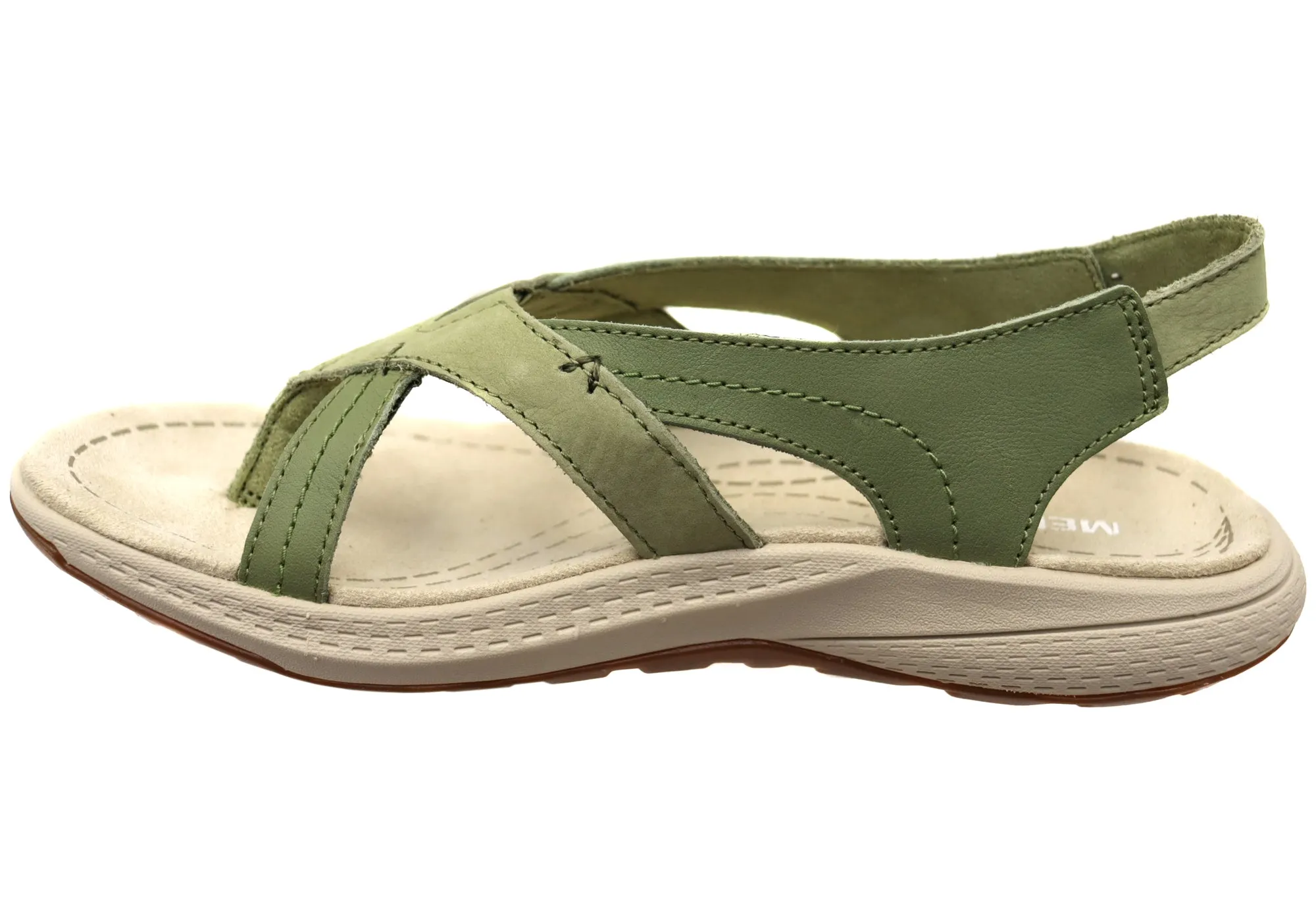 Merrell Momentum Buzz Womens Comfortable Leather Sandals