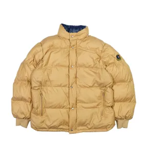 Moncler Asics Vintage 1980s Beige Puffer Jacket Medium/Large