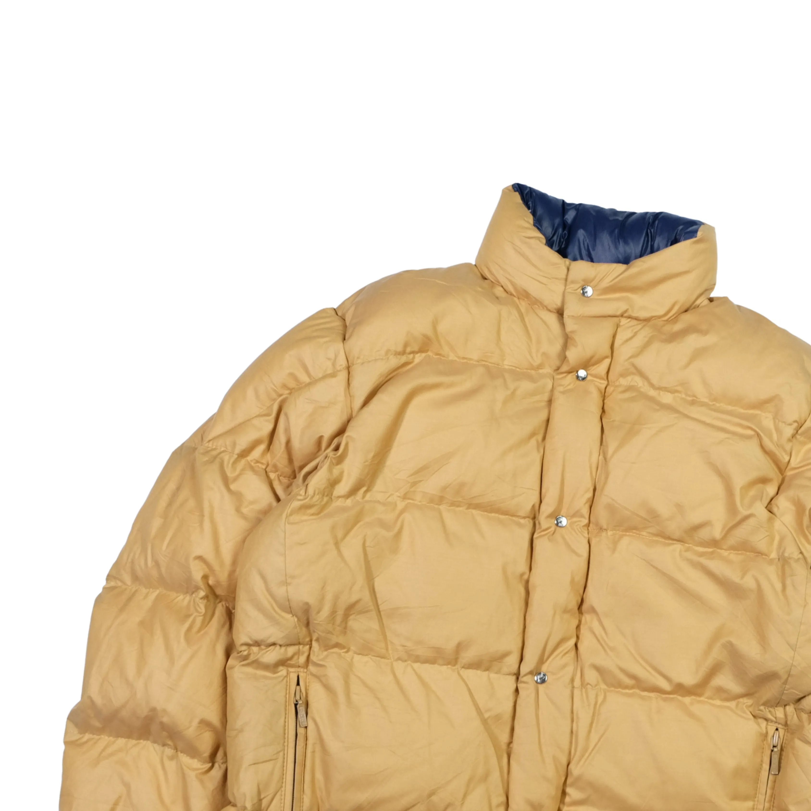 Moncler Asics Vintage 1980s Beige Puffer Jacket Medium/Large