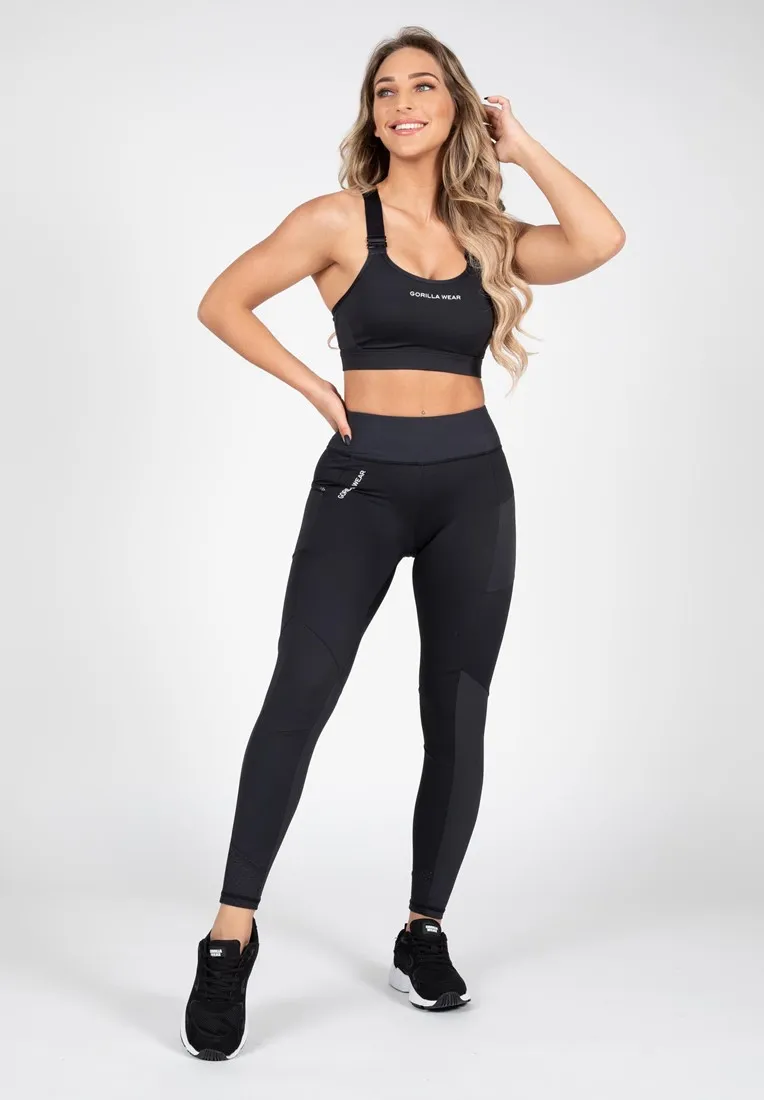 Monroe Leggings - Black - S Gorilla Wear