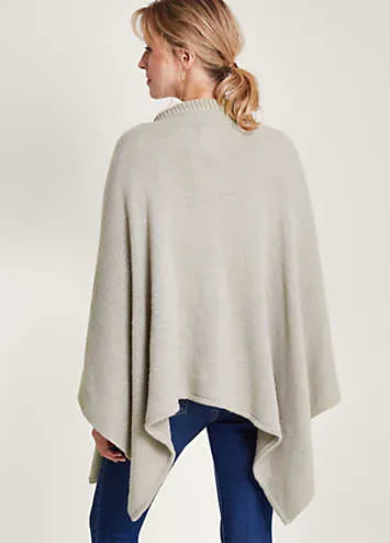 Monsoon Metallic Poncho | Kaleidoscope