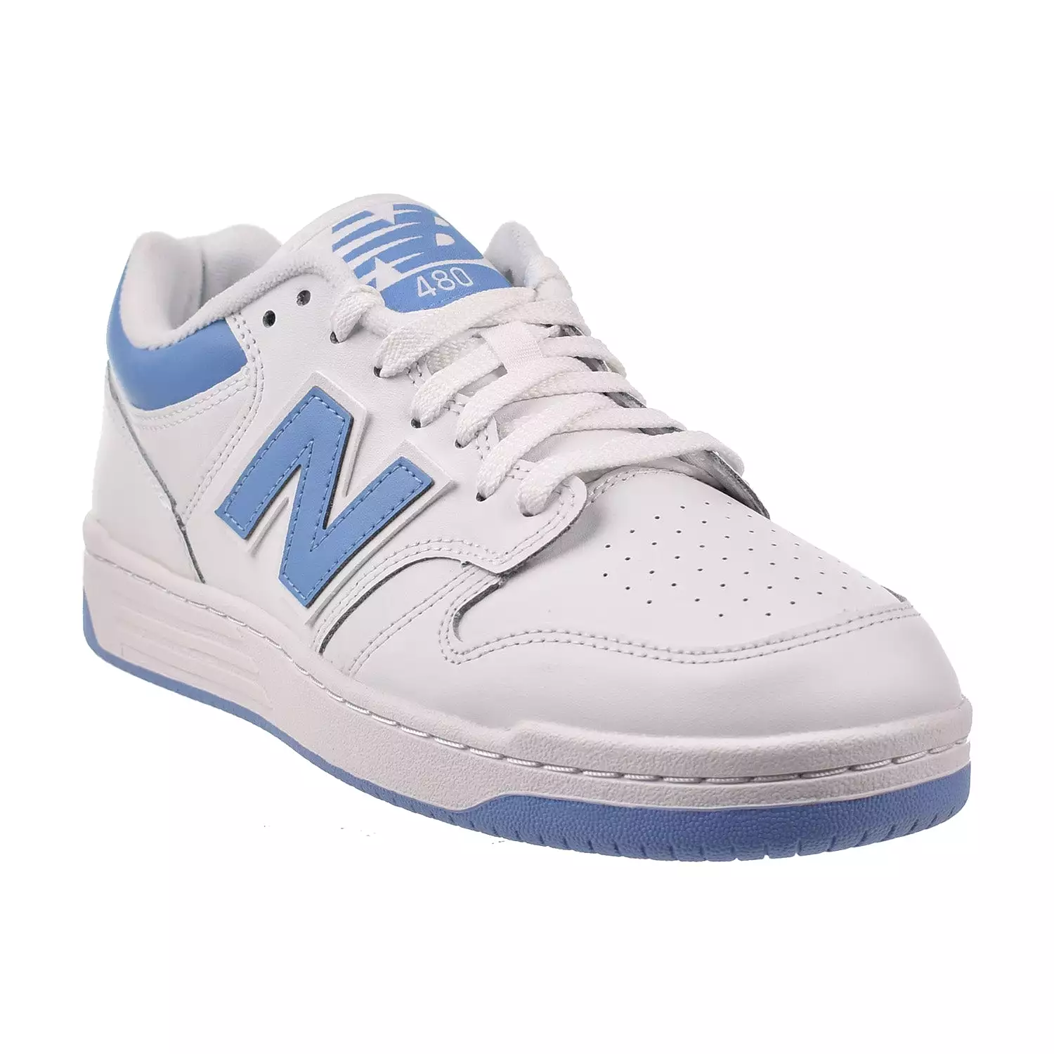 New Balance 480 Men's Shoes White-Blue