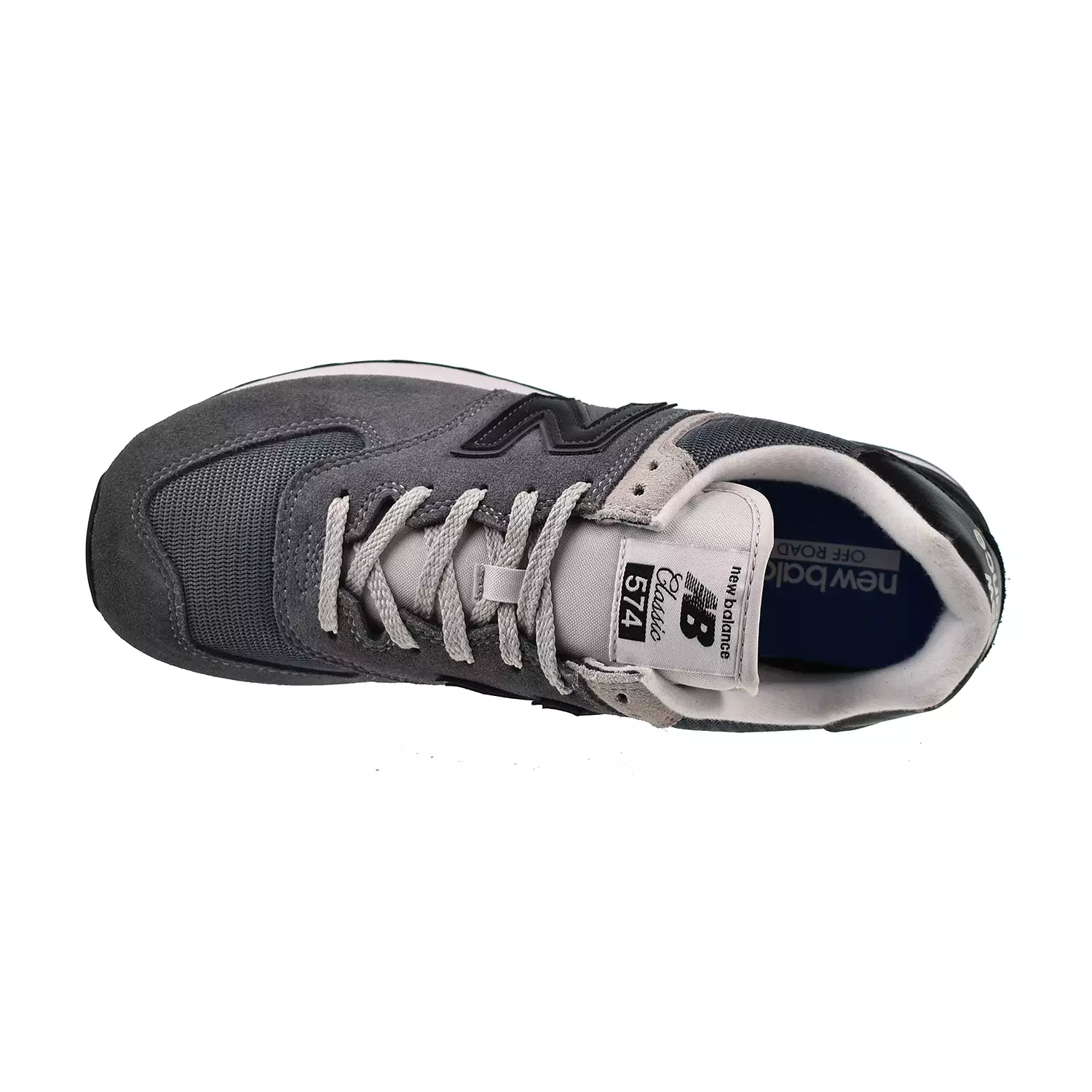 New Balance 574 Men's Shoes Dark Grey-Black