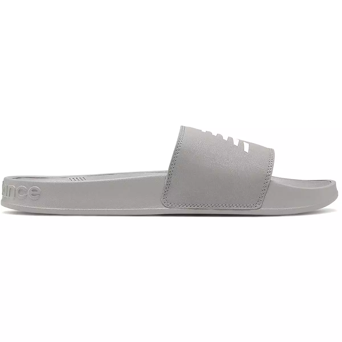 New Balance Mens 200 Logo Footbed Slide Sandals