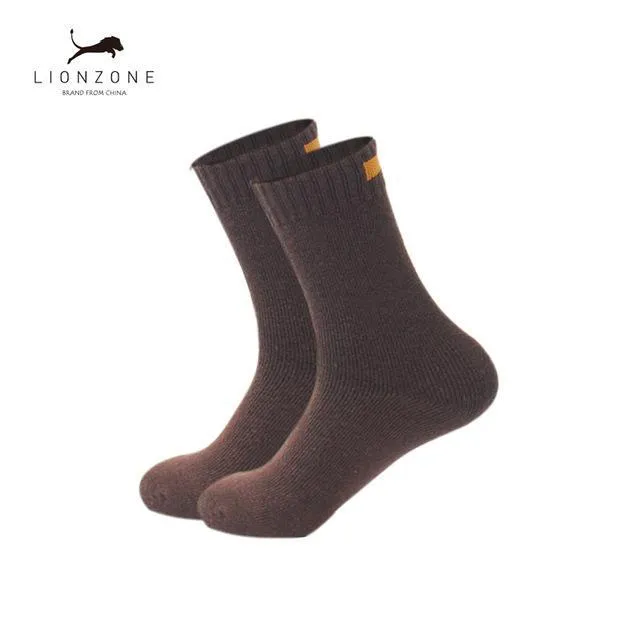 New Solid Cloth Sign Design Merino Wool Socks