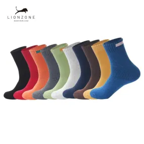 New Solid Cloth Sign Design Merino Wool Socks