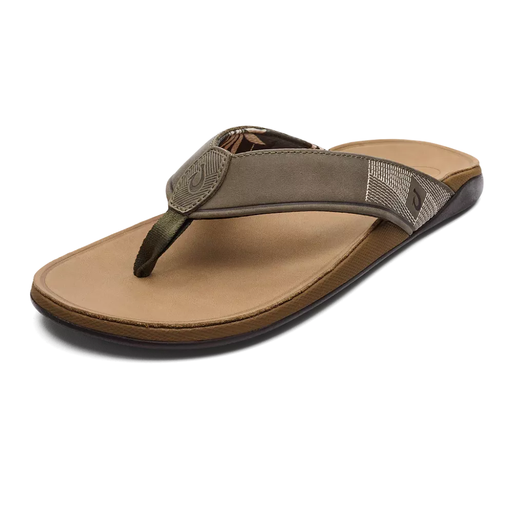 Olukai Men's Tuahine - Hunter/Golden Sand